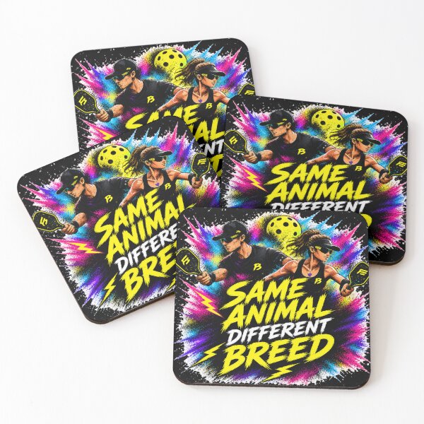 Item preview, Same Animal Different breed Pickleball Shirt – Funny Trash Talk Gift for Competitive Players designed and sold by Surrealtrends.