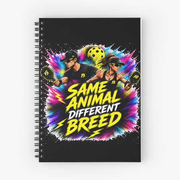 Item preview, Same Animal Different breed Pickleball Shirt – Funny Trash Talk Gift for Competitive Players designed and sold by Surrealtrends.