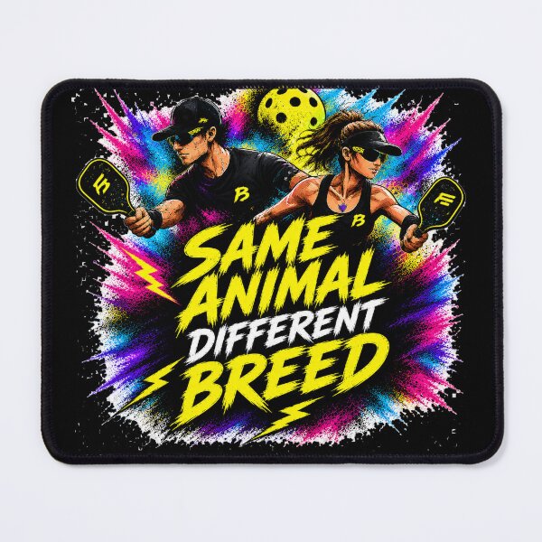 Item preview, Same Animal Different breed Pickleball Shirt – Funny Trash Talk Gift for Competitive Players designed and sold by Surrealtrends.