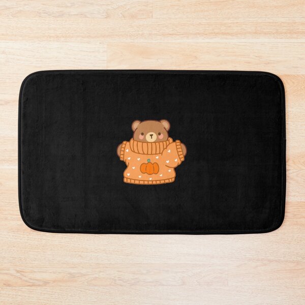 Item preview, Pumpkin Bear Cute Autumn Cozy Sweater Teddy Illustration designed and sold by Pudgeproject.