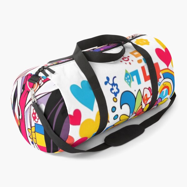 Item preview, Color Burst Anime Girl with Floral Headphones | Kawaii Pop Art Aesthetic Illustration designed and sold by Dyan4.
