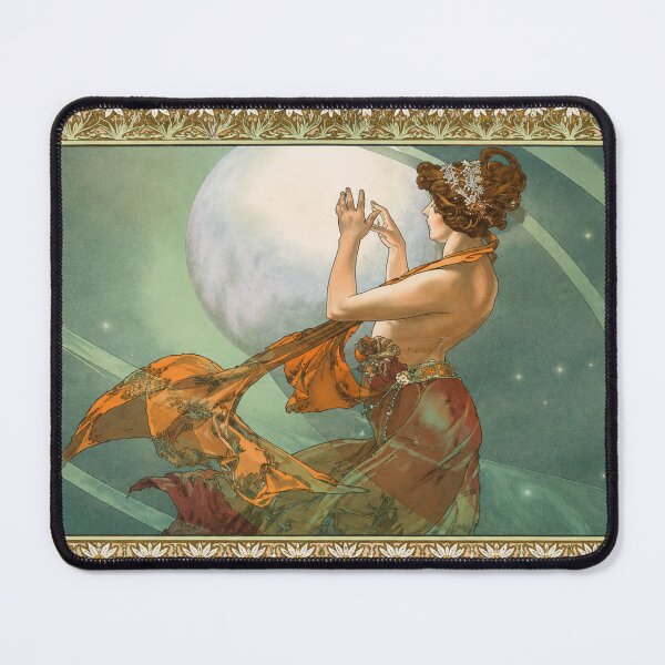 Item preview, North Star by Alphonse Mucha - Vintage Art designed and sold by RickE.