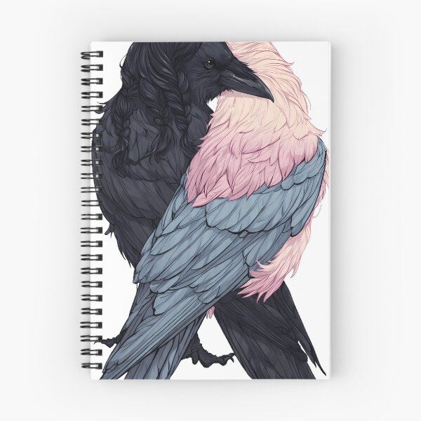 Item preview, Contrast Duo Crows designed and sold by pumsquare.