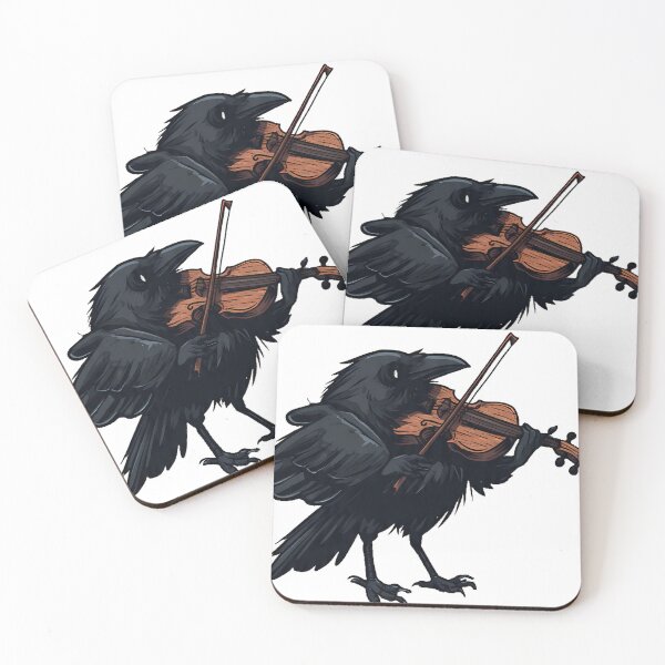 Item preview, Violin Virtuoso Crow designed and sold by pumsquare.