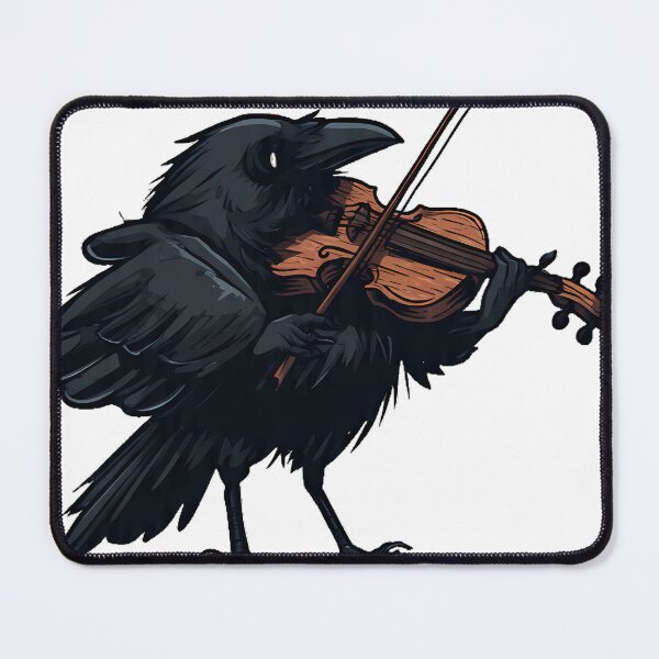Item preview, Violin Virtuoso Crow designed and sold by pumsquare.