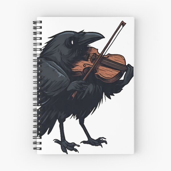 Item preview, Violin Virtuoso Crow designed and sold by pumsquare.