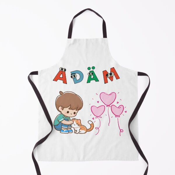 Item preview, Adam – Cute Name Aesthetic Design with Kawaii Elements designed and sold by Emianartstudio.