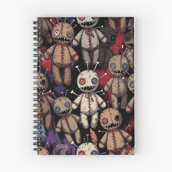 Item preview, Creepy Voodoo Doll Pattern - Horror Rag Dolls with Pins and Stitches designed and sold by ITSimagination.