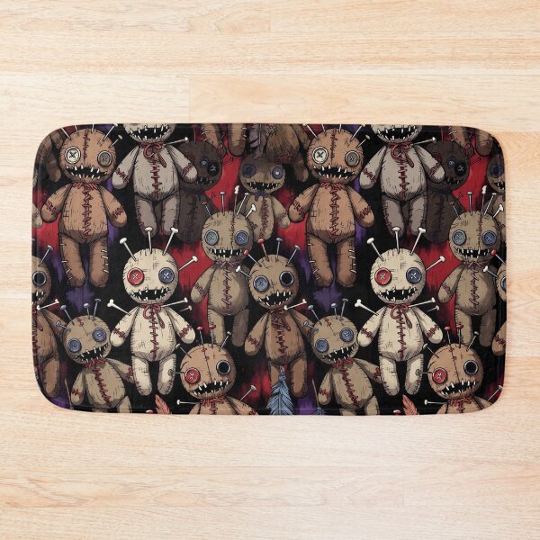 Item preview, Creepy Voodoo Doll Pattern - Horror Rag Dolls with Pins and Stitches designed and sold by ITSimagination.