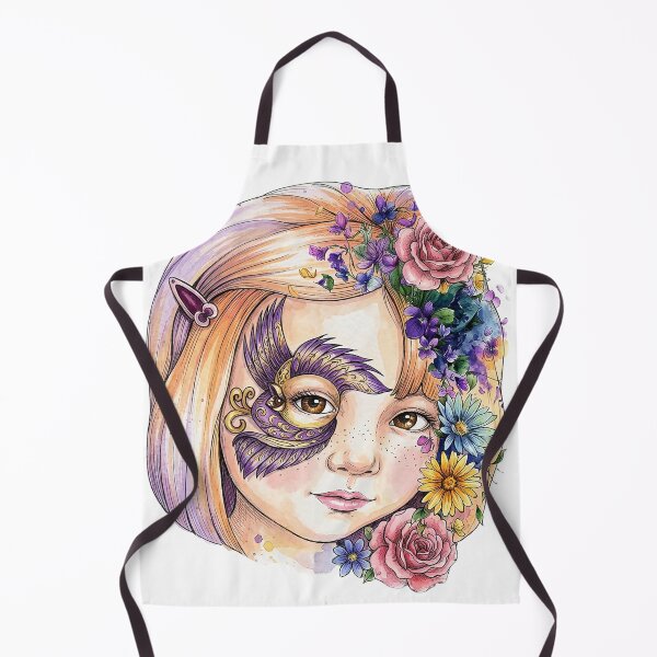 Item preview, Enchanted Floral Fairy Faces-Magical  Garden Art for T-Shirts & Custom Products designed and sold by Mnrrstudio.