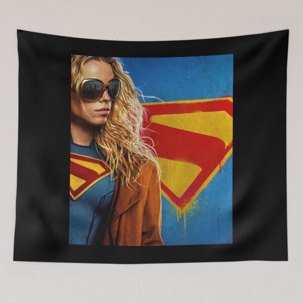 Item preview, Supergirl Movie designed and sold by BlockyBeasts.