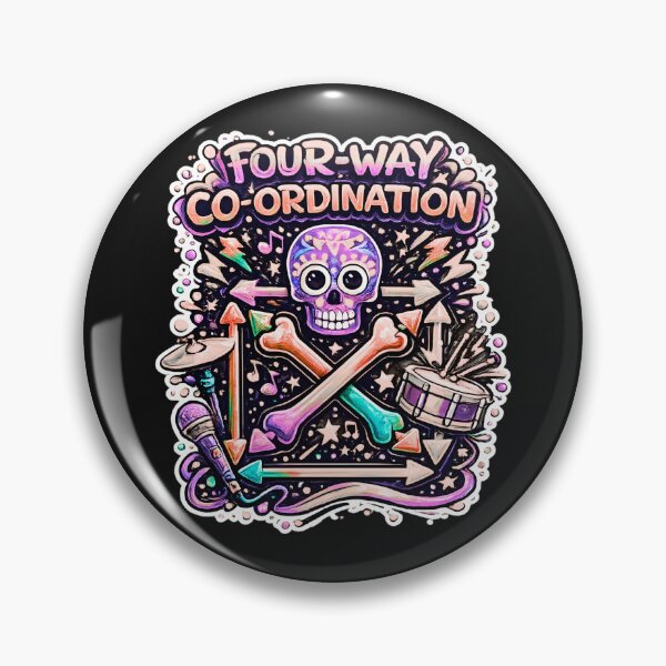 Item preview, Drummer Dad Gifts 4-Way Co-ordination Drumming designed and sold by Genius Geek.