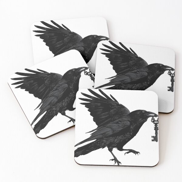 Item preview, Gothic Key Crow designed and sold by pumsquare.