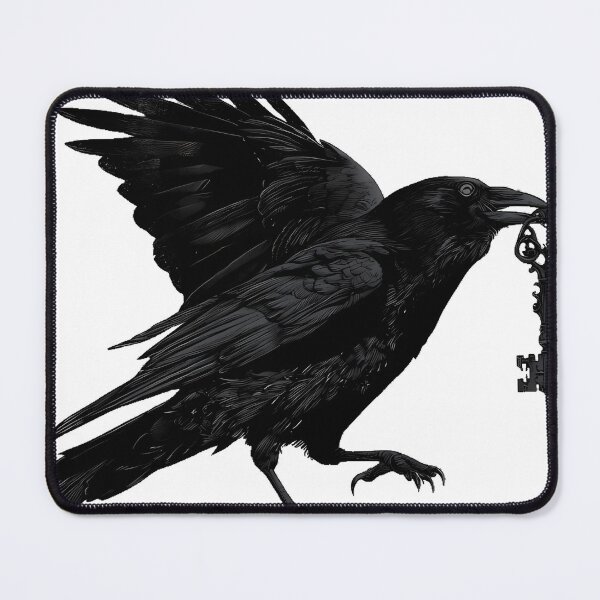 Item preview, Gothic Key Crow designed and sold by pumsquare.