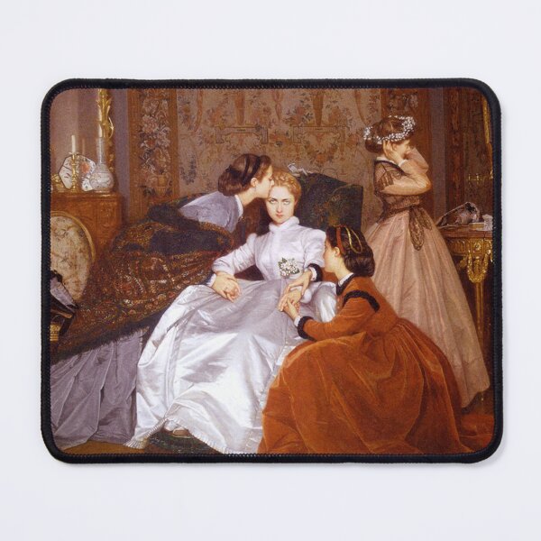 Item preview, The Reluctant Bride - Auguste Toulmouche - Victorian Painting Elegant Ladies Art for Classic Decor Lovers designed and sold by RickE.