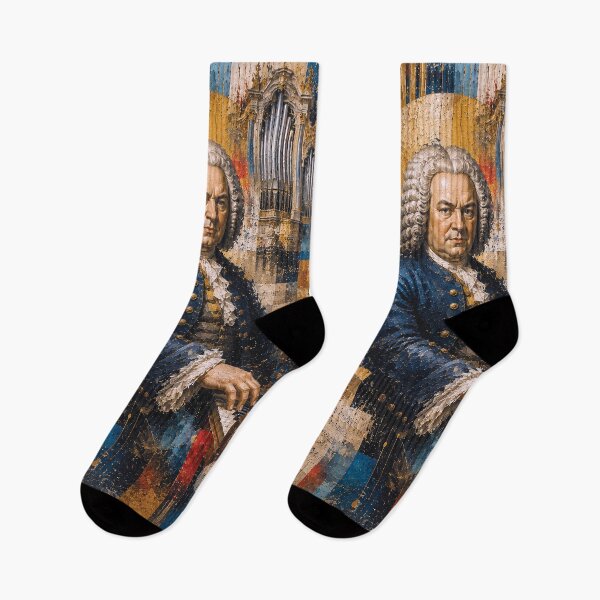 Item preview, Johann Sebastian Bach painting, German Baroque composer and virtuoso organist. designed and sold by GalleryKauffeld.