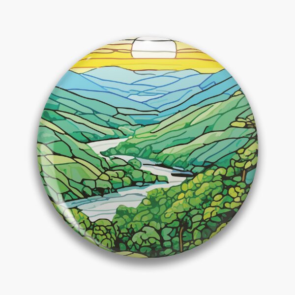 Item preview, Mosaic of Shenandoah National Park and the Blue Ridge Mountains designed and sold by designmari.