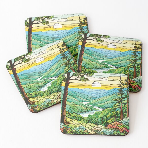 Item preview, Mosaic of Shenandoah National Park and the Blue Ridge Mountains designed and sold by designmari.
