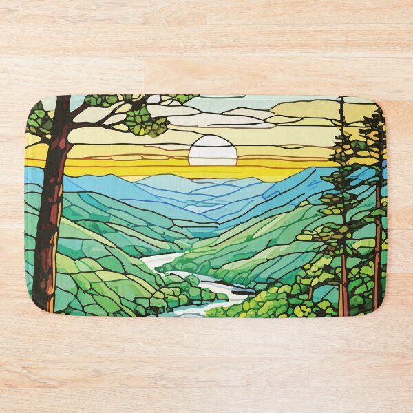 Item preview, Mosaic of Shenandoah National Park and the Blue Ridge Mountains designed and sold by designmari.