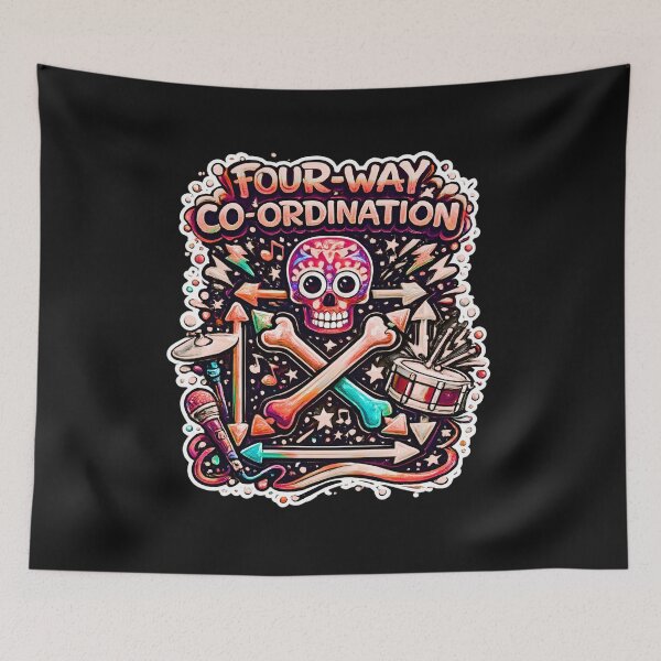 Item preview, Drummer Dad Gifts 4-Way Co-ordination Drumming designed and sold by Genius Geek.