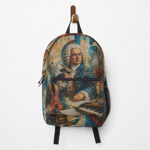 Item preview, Johann Sebastian Bach painting, German Baroque composer and virtuoso organist. designed and sold by GalleryKauffeld.