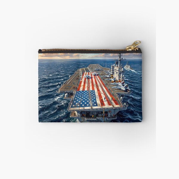 Item preview, American Flag Aircraft Carrier Deck designed and sold by Home Decor Art.