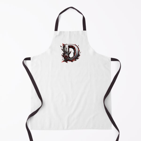 Item preview, Crimson Steel Alphabet of Power Letter D designed and sold by BlissBlvdShop.
