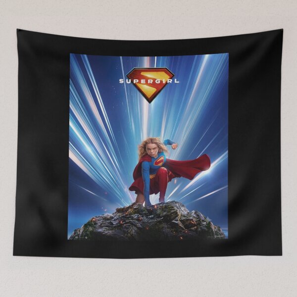 Item preview, Supergirl Movie designed and sold by BlockyBeasts.