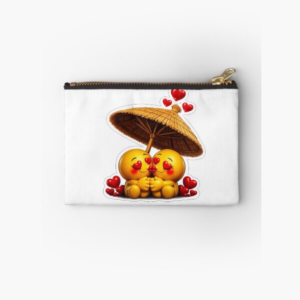 Item preview, Cute Kissing Love Emoji Couple Sticker PNG | Romantic Heart Emoji | Transparent Background designed and sold by ashwin131.