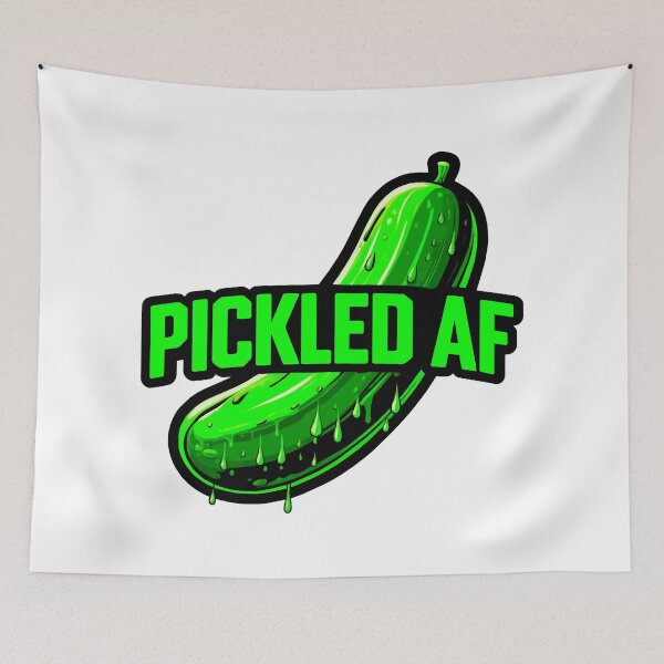 Item preview, funny inappropriate pickles Pickled AF designed and sold by Uglyandcute.