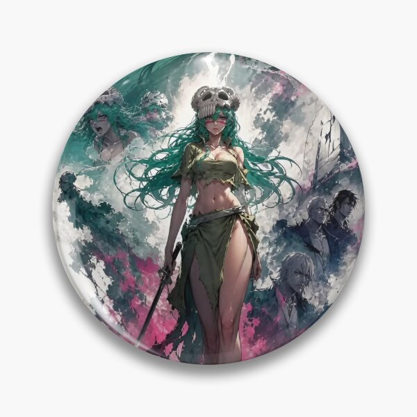 Item preview, Emerald Skull Queen | Dark Fantasy Anime Style Warrior Art designed and sold by Dyan4.