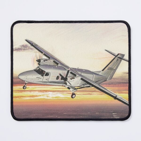 Item preview, Cessna 408 SkyCourier Turboprop cargo plane colored pencil designed and sold by PilotandPlane.
