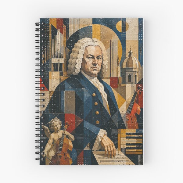 Item preview,  Bach portrait painting, German Baroque composer and virtuoso organist. designed and sold by GalleryKauffeld.
