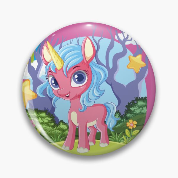 Item preview, Adorable Cartoon Unicorn designed and sold by hm-printable.