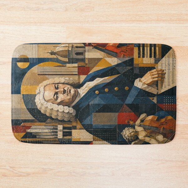 Item preview,  Bach portrait painting, German Baroque composer and virtuoso organist. designed and sold by GalleryKauffeld.