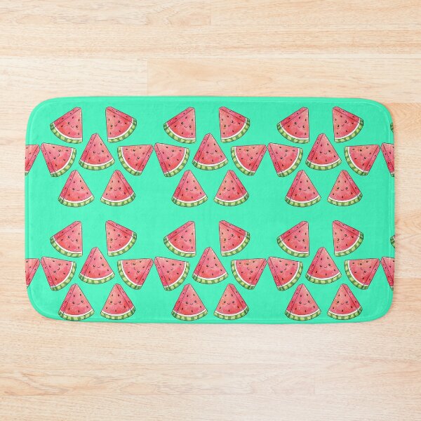 Item preview, Kawaii Watermelon Slices - Cute Summer Fruit Pattern designed and sold by Efdoth-Designs.