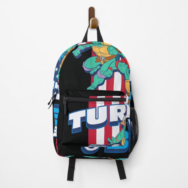 Item preview, Teenage Mutant Ninja Turtles Red White Blue American Flag designed and sold by Buzzlekrun.