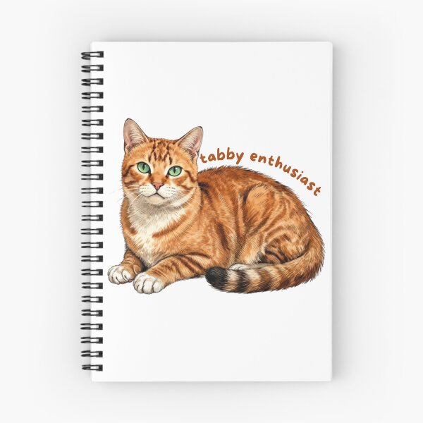 Item preview, Orange Tabby Enthusiast Sticker | Cute Ginger Cat Vinyl Decal | Cat Lover Gift | Tabby Cat Laptop, Water Bottle & Journal Sticker designed and sold by Safiacreatess.