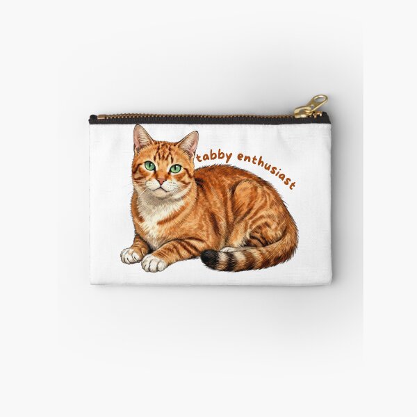 Item preview, Orange Tabby Enthusiast Sticker | Cute Ginger Cat Vinyl Decal | Cat Lover Gift | Tabby Cat Laptop, Water Bottle & Journal Sticker designed and sold by Safiacreatess.