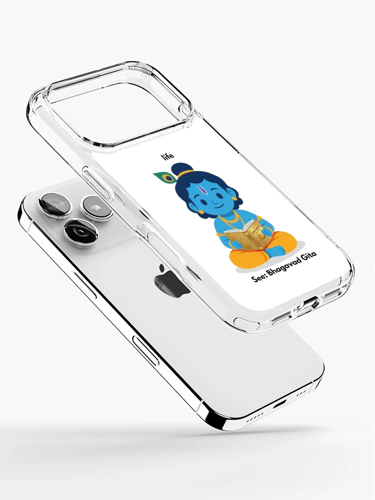 Thumbnail 2 of 5, iPhone Case, life | Linux Developer Sticker | Tech Humor designed and sold by BhaktiByte.