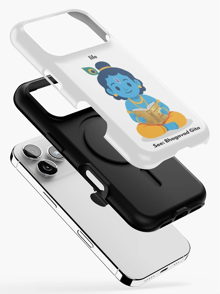 Thumbnail 2 of 4, iPhone Case, life | Linux Developer Sticker | Tech Humor designed and sold by BhaktiByte.
