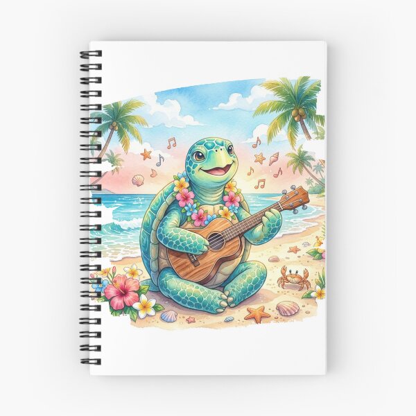 Item preview, Ukulele Sea Turtle | Tropical Beach Vibes designed and sold by NatureHarmony16.