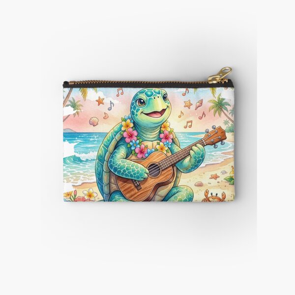 Item preview, Ukulele Sea Turtle | Tropical Beach Vibes designed and sold by NatureHarmony16.