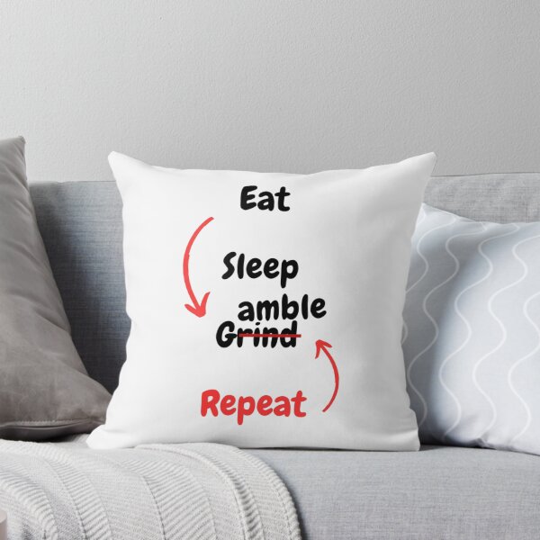 Item preview, Eat Sleep Gamble Repeat Funny Gambling Quote design designed and sold by MemesCreate1.