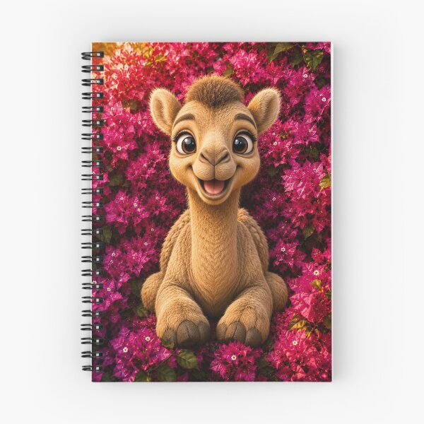 Item preview, Cute Baby Camel in Bougainvillea Blossoms designed and sold by Pure Craft.