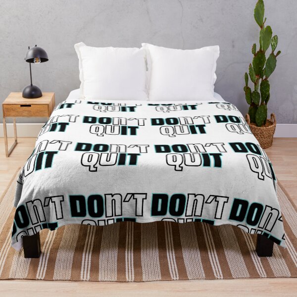 Item preview, Don’t Quit / Do It Motivational Quote designed and sold by Snedsdigital.