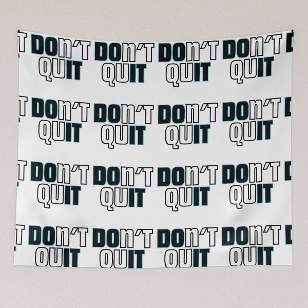 Item preview, Don’t Quit / Do It Motivational Quote designed and sold by Snedsdigital.
