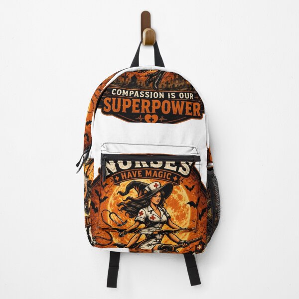 Item preview, Nurse Have Magic - Compassion Is Our Superpower Halloween Nurse Design designed and sold by PawFusionArt.