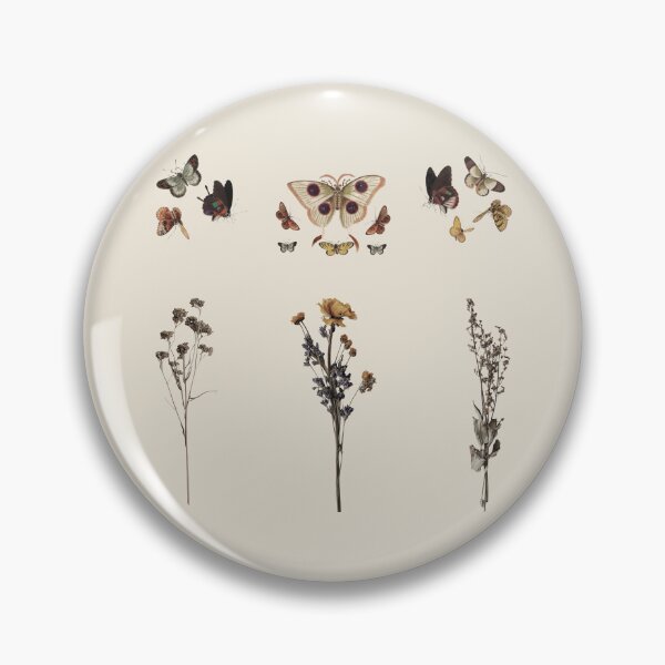 Item preview, Dark Botanical Butterflies – Vintage Flowers & Moths Collage designed and sold by Zuo-Shop.