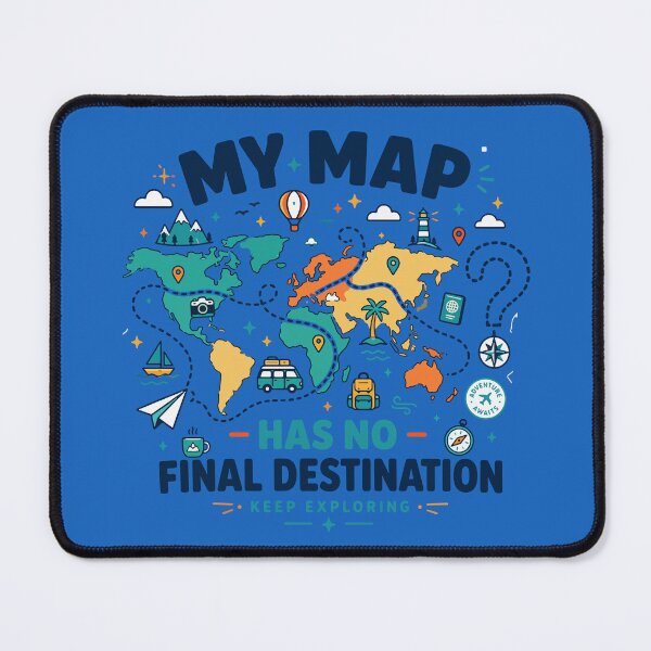 Item preview, My Map Has No Final Destination designed and sold by xmoudx.